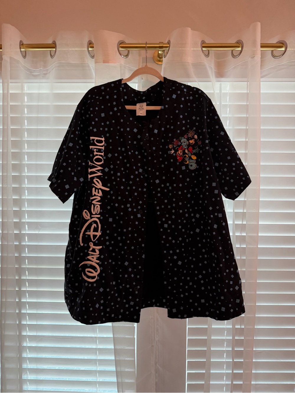 2025 Walt Disney World Black Character Baseball Jersey